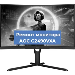 Замена конденсаторов на мониторе AOC G2490VXA в Воронеже